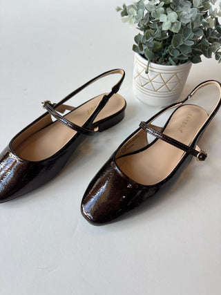 Coco sling back mary jane flats