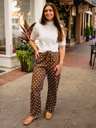 Polka dot pants