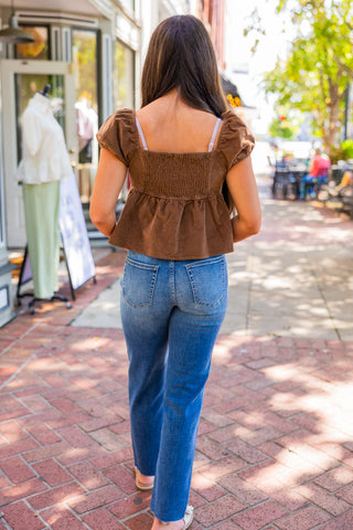 Chico corduroy top