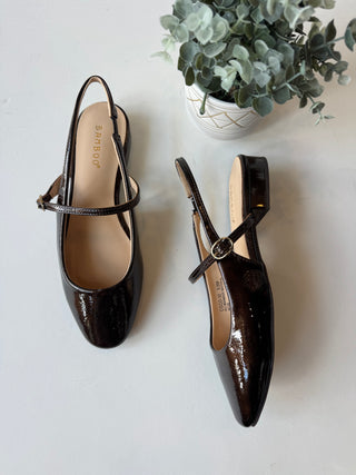 Coco sling back mary jane flats