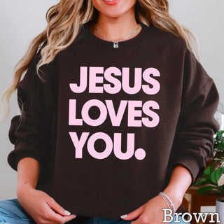 JESUS LOVES YOU pullover