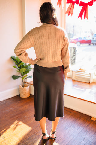 LS mock neck sweater