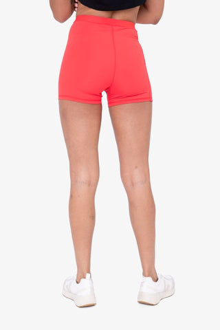 High waisted slip shorts