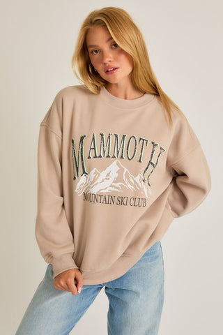 Mammoth graphic sweatshirt