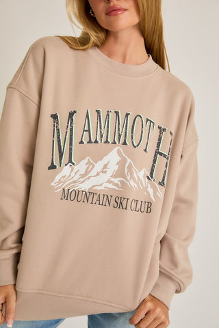 Mammoth graphic sweatshirt