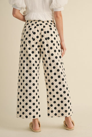 Polka dot pants