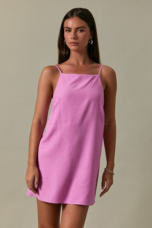 Pink spaghetti romper
