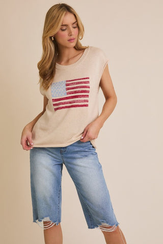 USA flag sweater