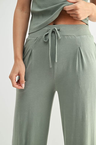 Vintage ease wide leg pants