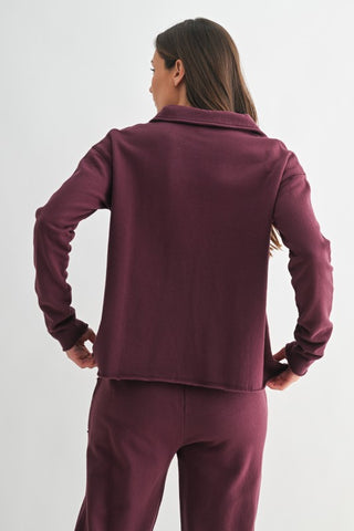 LS henley pullover