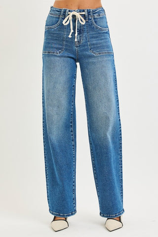 Tie waist HR jeans