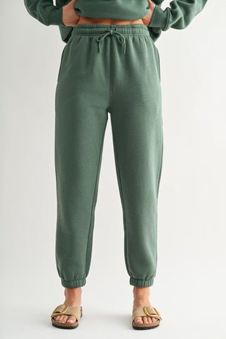 Eldergreen fleece billow pants