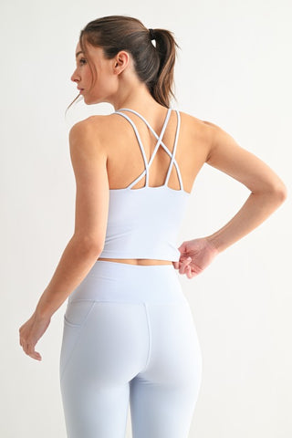 Venice crisscross sports bra
