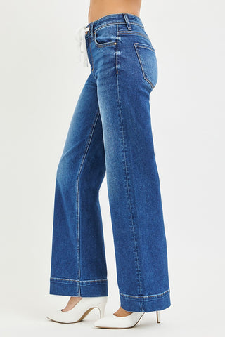 MR drawstring jeans