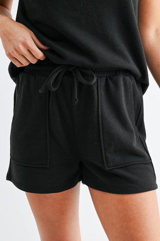 French terry comfort shorts