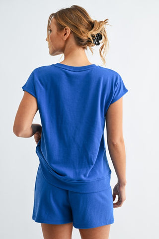 French terry comfort top