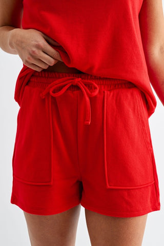 French terry comfort shorts