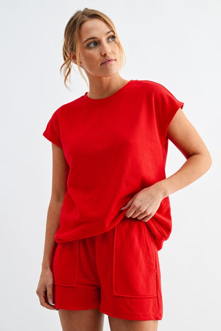 French terry comfort top