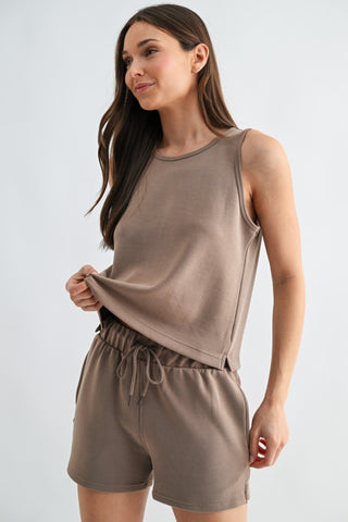 Laguna coast sleeveless top