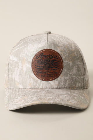 America 250 years of freedom trucker hat