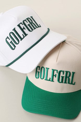GOLF GRL trucker hat