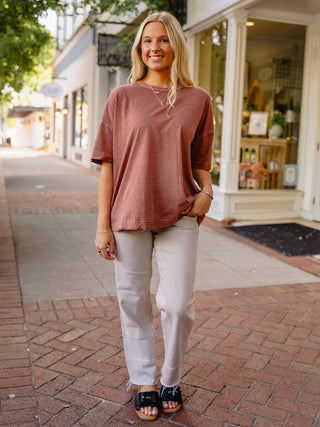 Mineral wash SS tee