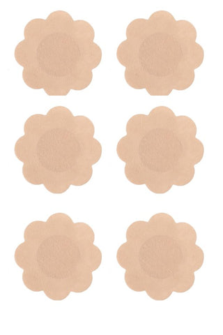 3 pack nude nipple cover petals