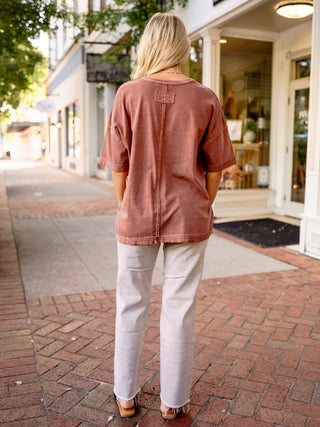 Mineral wash SS tee