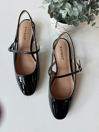 Coco sling back mary jane flats