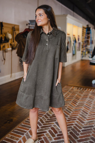 SS olive dress