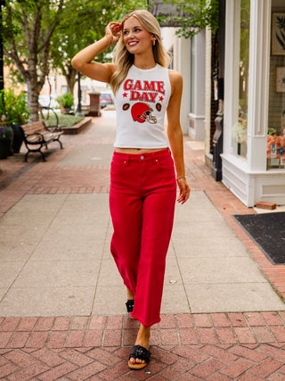 Gameday football tank top