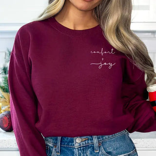 Comfort + Joy graphic sweatshirt