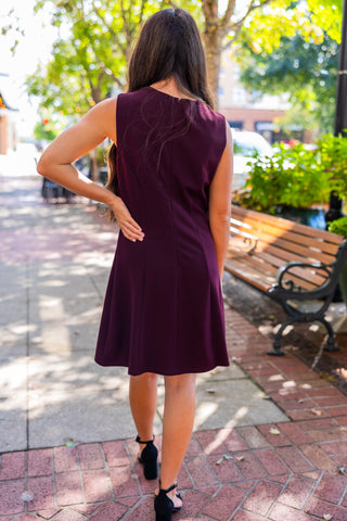 Bow detail dress