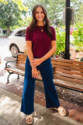 SS button front cardigan