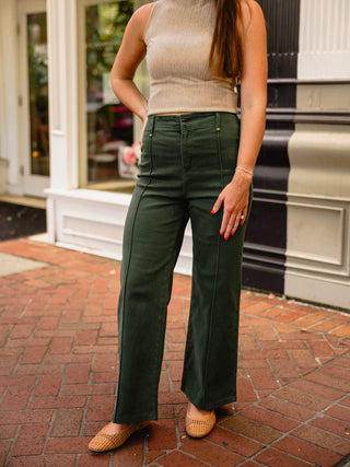 Tan sleeveless high neck top