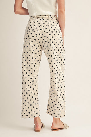 Polka dot pants