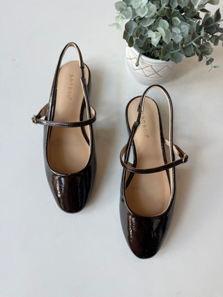 Coco sling back mary jane flats