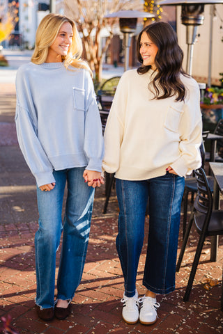 Ls oversized pocket sweater