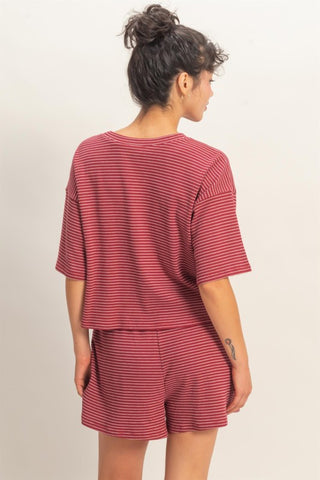 Thin stripe HR shorts