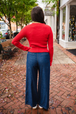 LS ribbed sweater