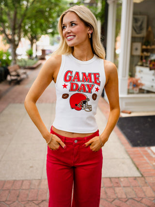 Gameday football tank top