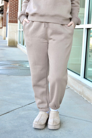 Toast fleece billow pants