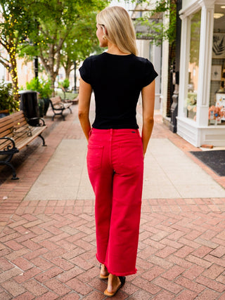Black SS ribbed top