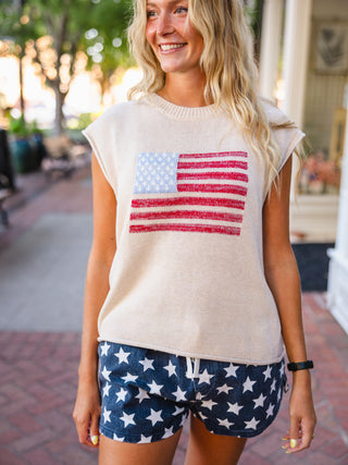 USA flag sweater