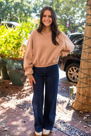 Dark taupe pullover