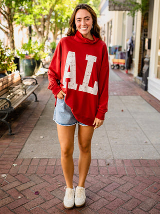 University of Alabama Gameday Mock-Neck Sweatshirt