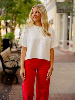 SS pocket tee