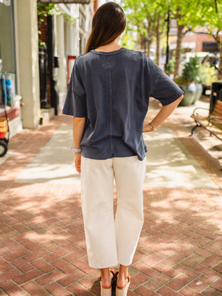 Mineral wash SS tee