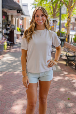 Spa blue patch pocket shorts