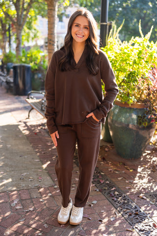 LS henley pullover